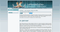 Desktop Screenshot of lemondedudev.com
