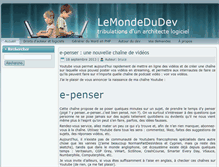 Tablet Screenshot of lemondedudev.com